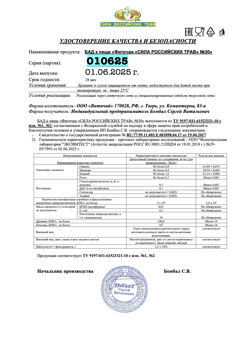 Паспорт №062025